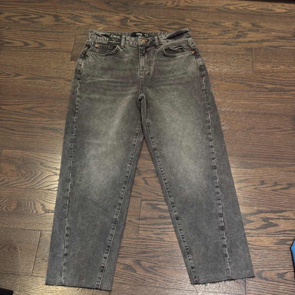 Twist leg mom jeans W28L30